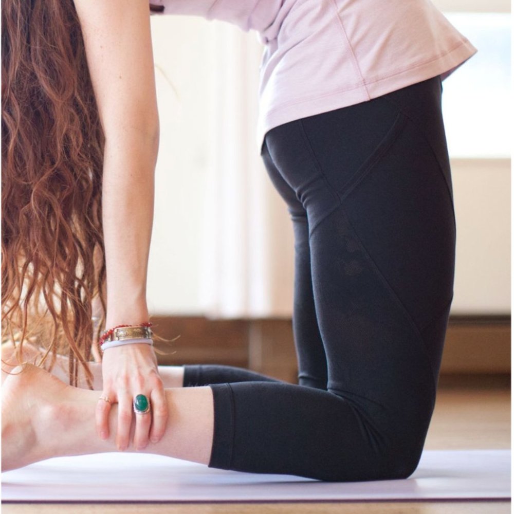 Lululemon Power Vinyasa Crop Black 4
